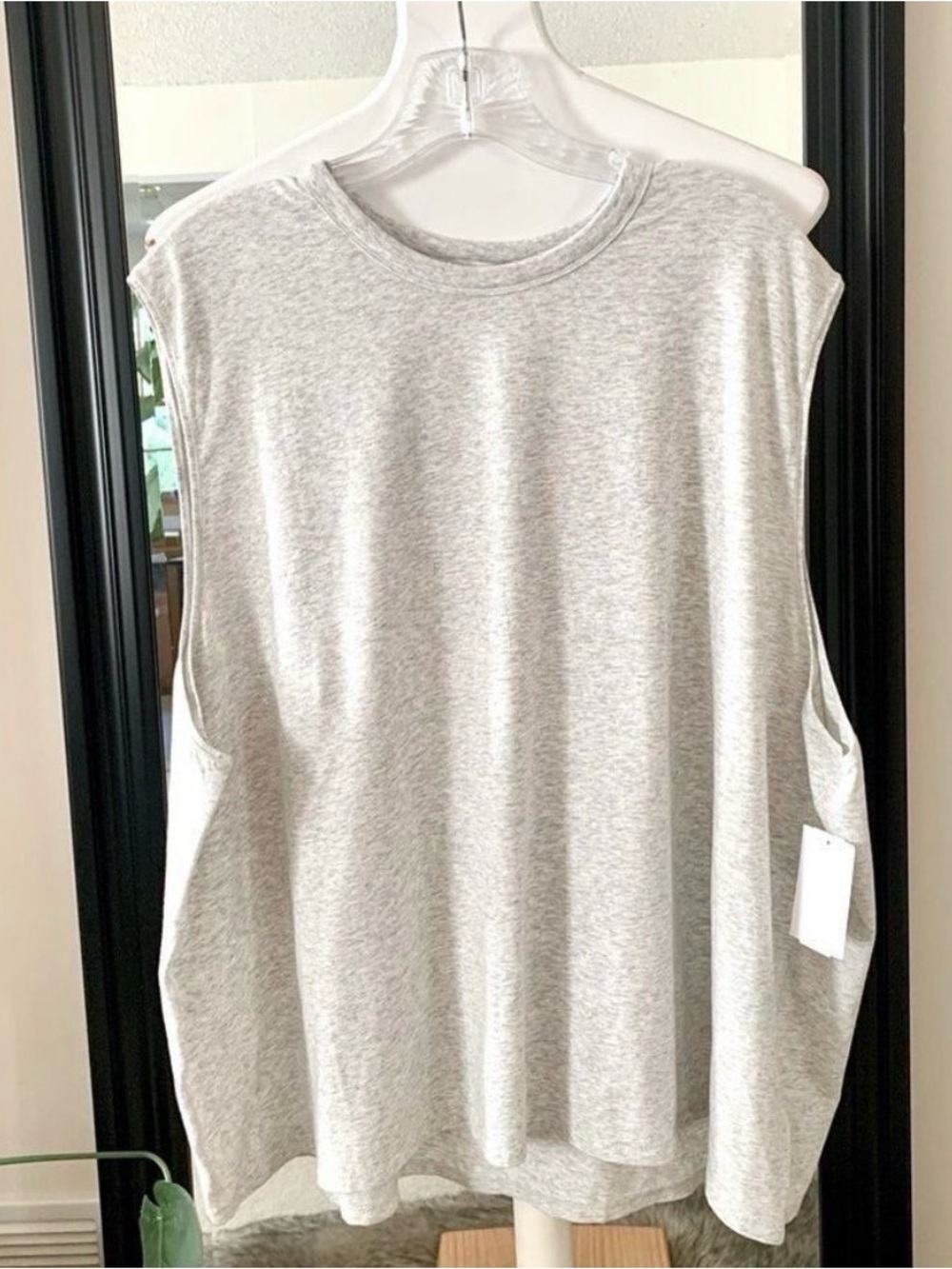 SKIMS Gray Modal Tank Top